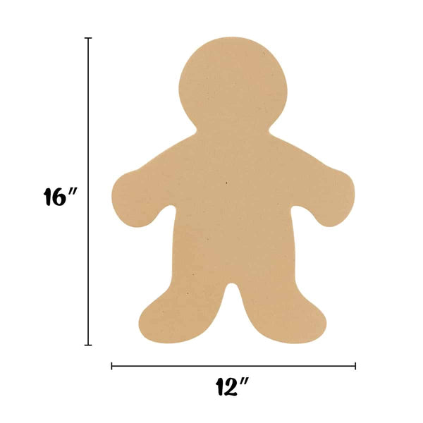 People Paper Cutouts - Culturally Diverse Family, Cardstock, 16" Me Kid- 24 per pack
