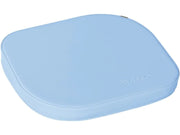 Nomad Pouffe - Light Blue, 19.7"L x 16.5"W x 2.4"H