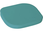 Nomad Pouffe - Teal, 19.7"L x 16.5"W x 2.4"H