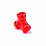 Bucket O'Beads w/ Thread - 500 tri-beads, 11 mm, translucent