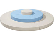 Kidy S'Cool Group Play Island - Light Blue/Ivory