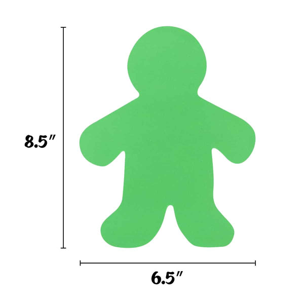 Bright Family Cutouts - Assorted Color Paper - 8.5" daddy-20 count