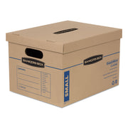 Internal Dimensions: 12" Width x 15" Depth x 10" Height - External Dimensions: 12.5" Width x 16.3" Depth x 10.5" Height - Lift-off Closure - Corrugated Cardboard - Kraft - Recycled - 20 / Carton