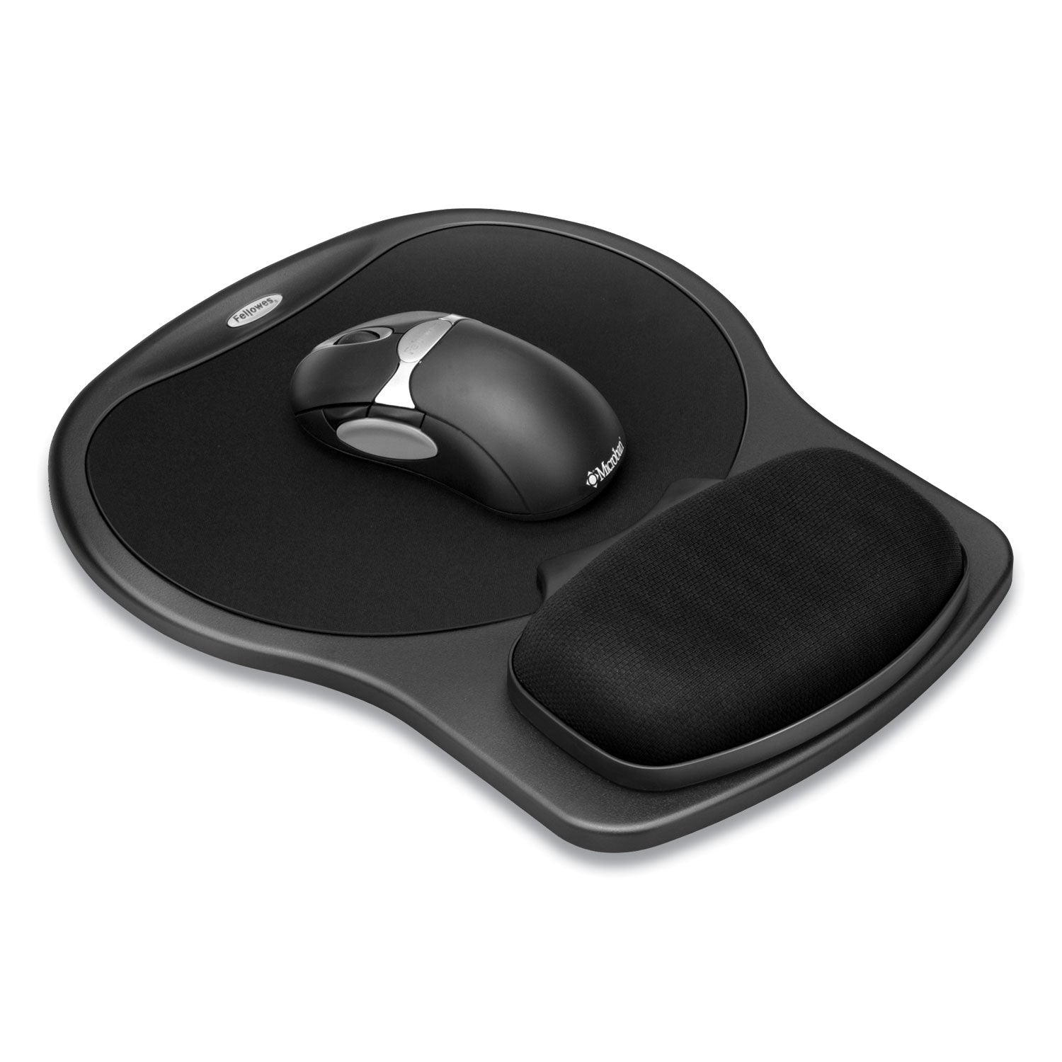 1.50" Height x 10" Width x 12" Depth - Black - Gel - Wear Resistant, Tear Resistant - 1 Each