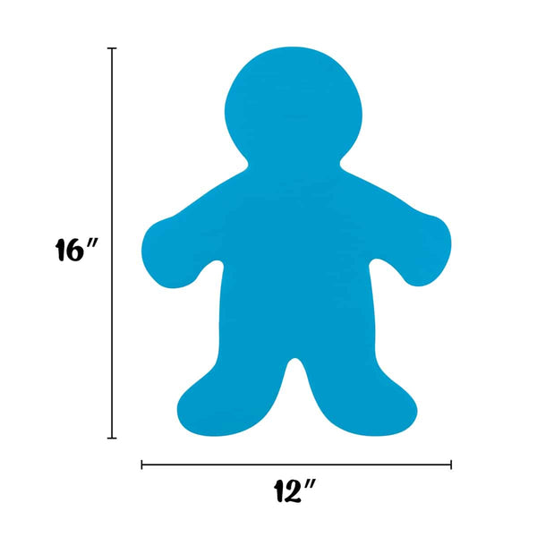 Bright Family Cutouts - Assorted Color Paper - 16" me kid-25 count