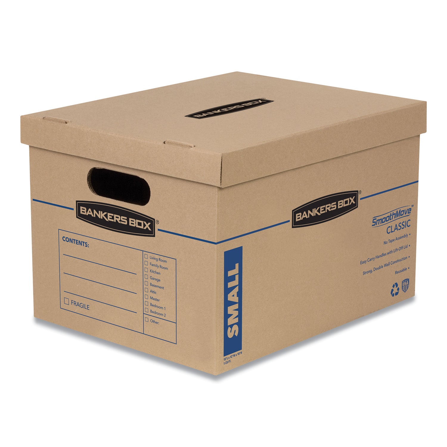 External Dimensions: 12.5" Width x 16.3" Depth x 10.5" Height - Media Size Supported: Letter, Legal - Lift-off Closure - Corrugated - Kraft - For File - Recycled - 10 / Carton