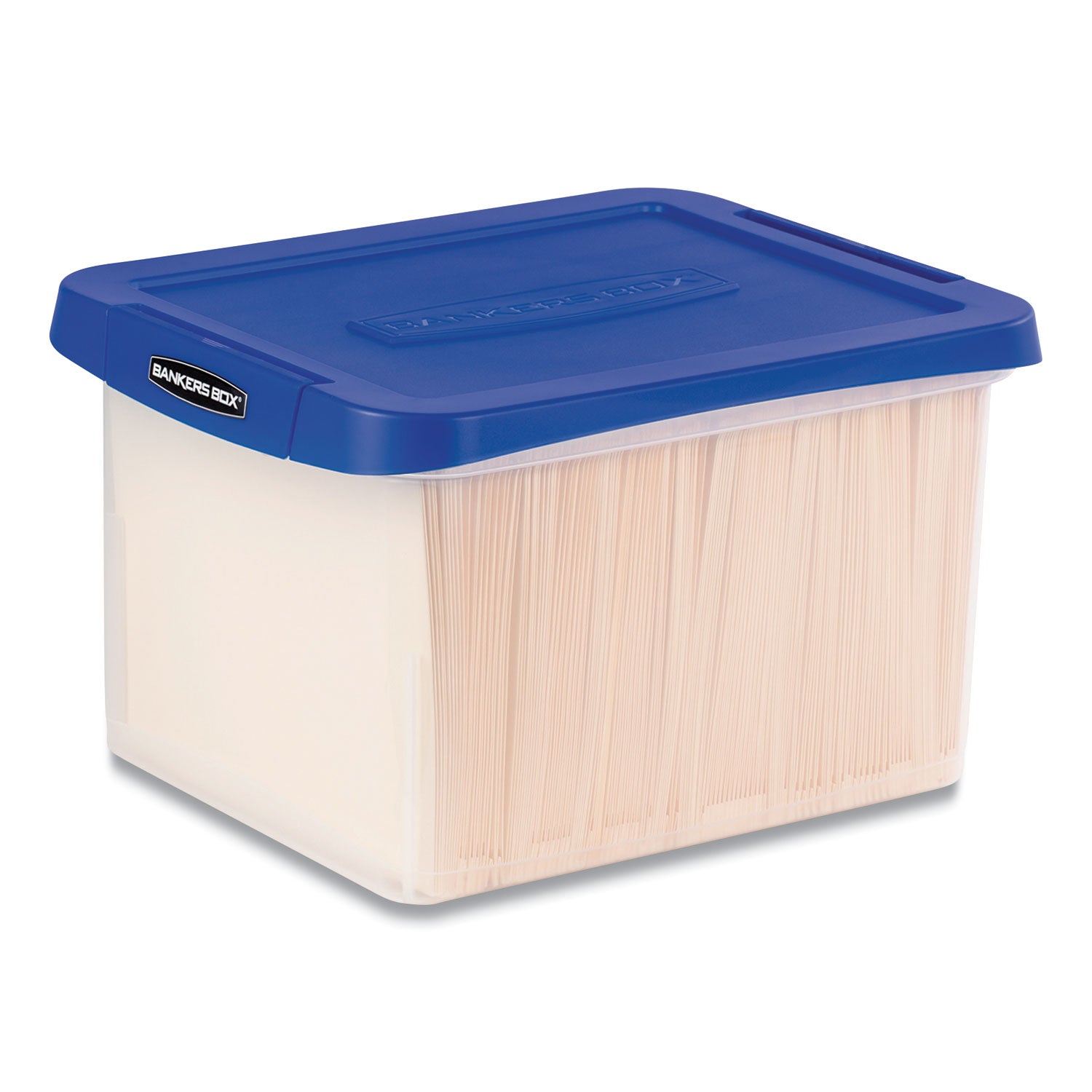 Bankers Box Heavy Duty Letter/Legal Plastic File Box