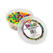 Bucket O'Beads Class Economy - 1000 neon barrel pony, 6x9 mm