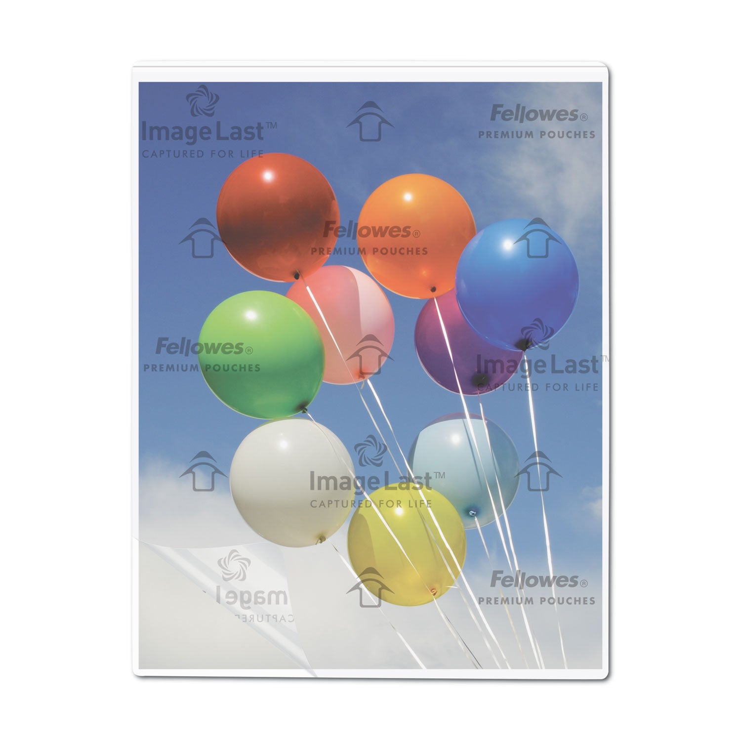 Fellowes ImageLast Thermal Laminating Pouches, Letter Size, 9" x 11.5", 3 mil, Glossy, Clear, 1 Pack