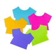 Bright T-Shirt & Pants Shapes - 25 Colored T-Shirts
