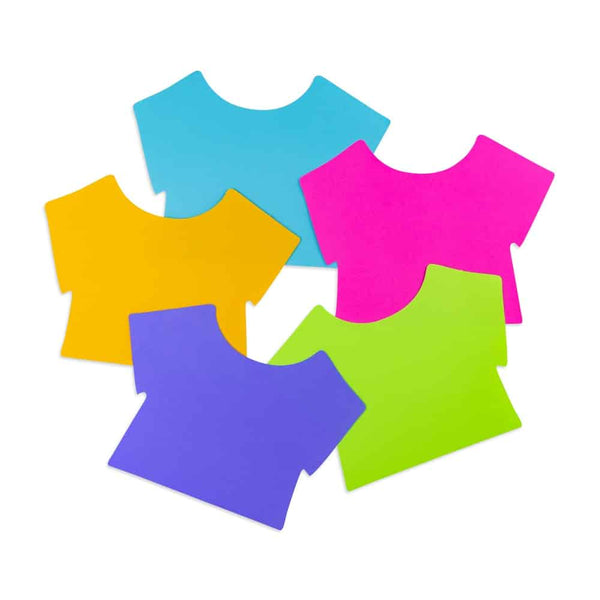 Bright T-Shirt & Pants Shapes - 25 Colored T-Shirts