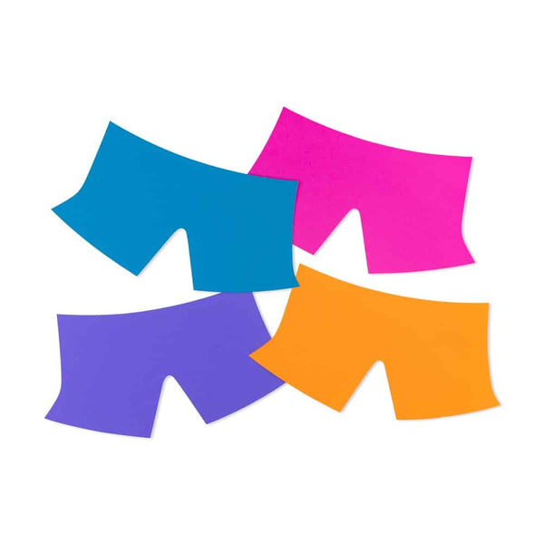 Bright T-Shirt & Pants Shapes - 25 Colored Pants