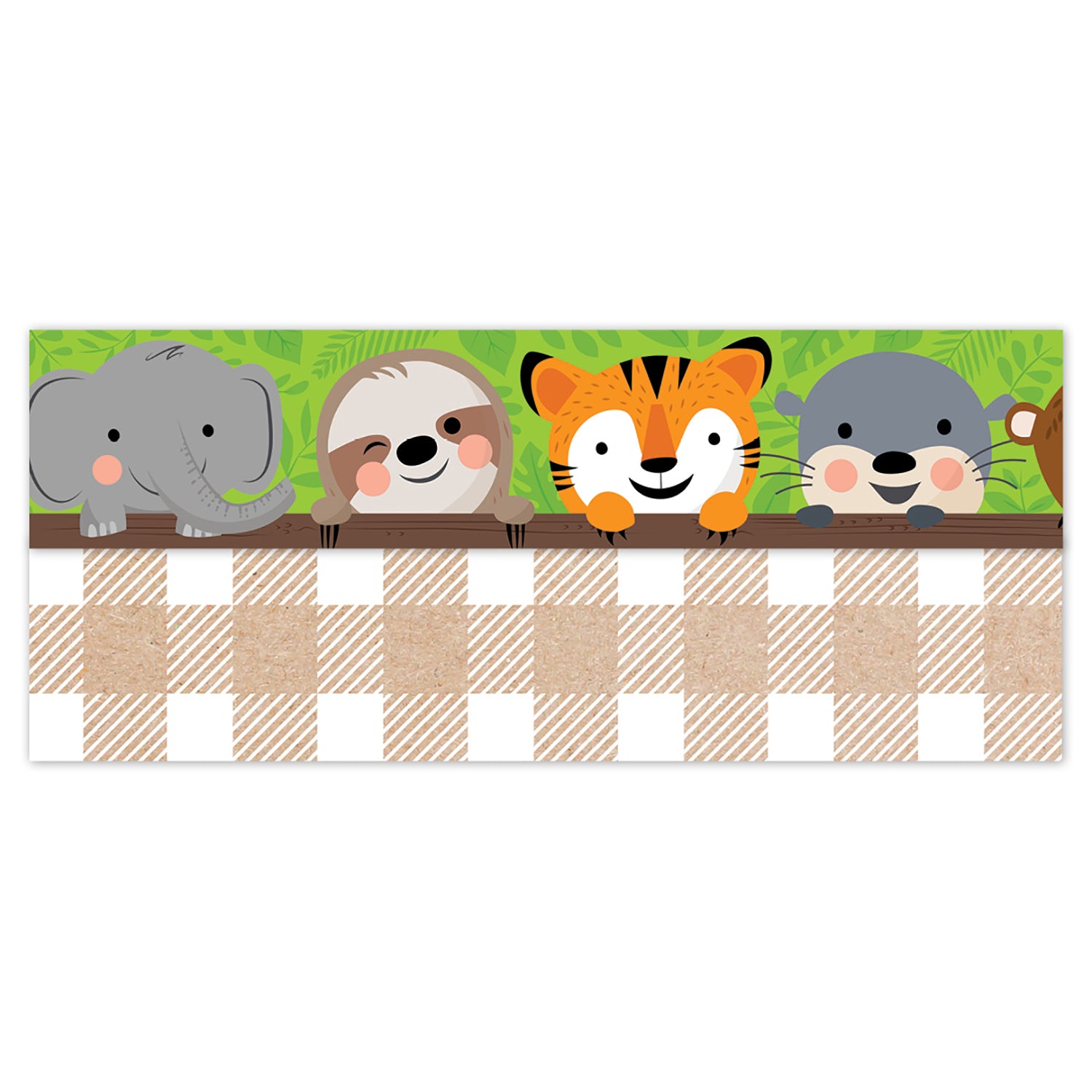 Jungle Friends EZ Border, 48 Feet