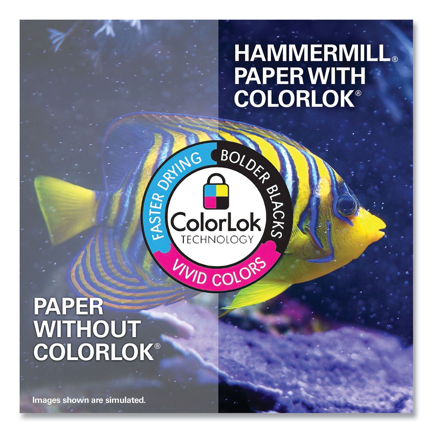 Fore Multipurpose Print Paper, 96 Bright, 3-Hole, 20 lb Bond Weight, 8.5 x 11, White, 500 Sheets/Ream