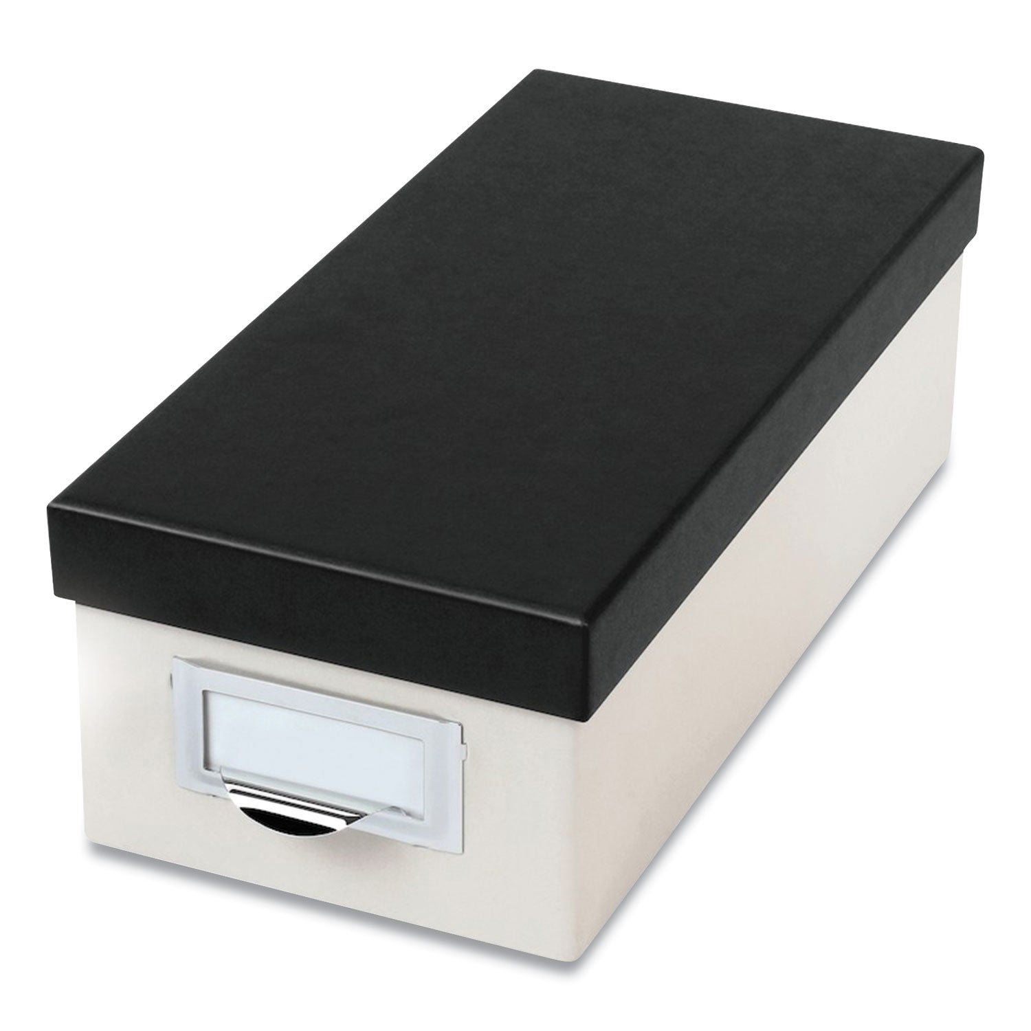 External Dimensions: 11.5" Length x 5.5" Width x 3.9" Height - Media Size Supported: 3" x 5" - 1000 x Index Card (3" x 5") - Black, Marble White - For Index Card, Notes, Recipe, Photo, Small Parts - Recycled - 1 Each