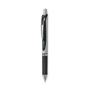 Pentel Deluxe RTX Retractable Pens - 0.3 mm Pen Point - Refillable - Retractable - Black Ink - Gel-based - 1 Dozen