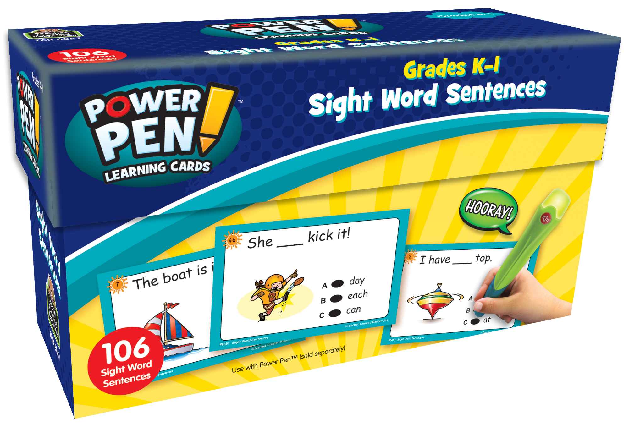 Power Pen® Learning Cards: Sight Word Sentences