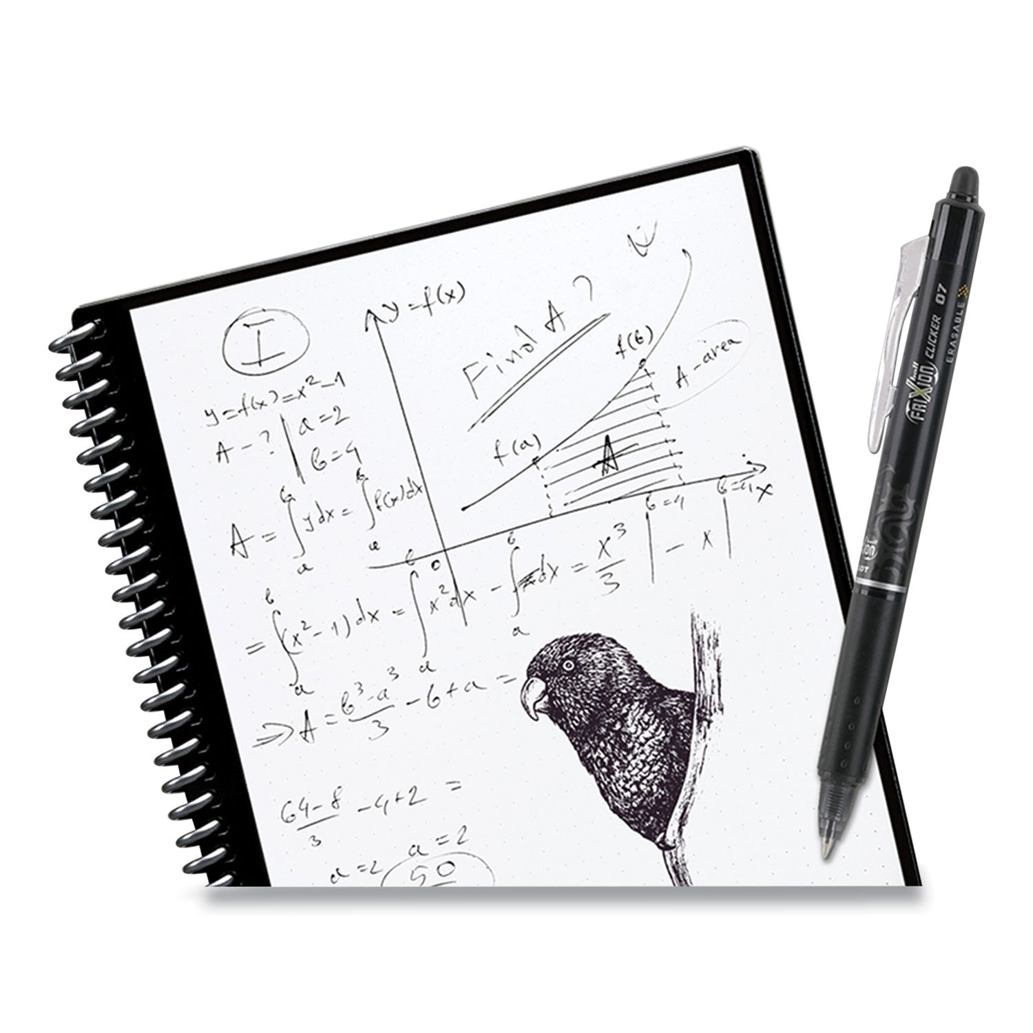 Core Smart Notebook, Dotted Rule (4 sq/in), Midnight Blue Cover, (16) 11 x 8.5 Sheets