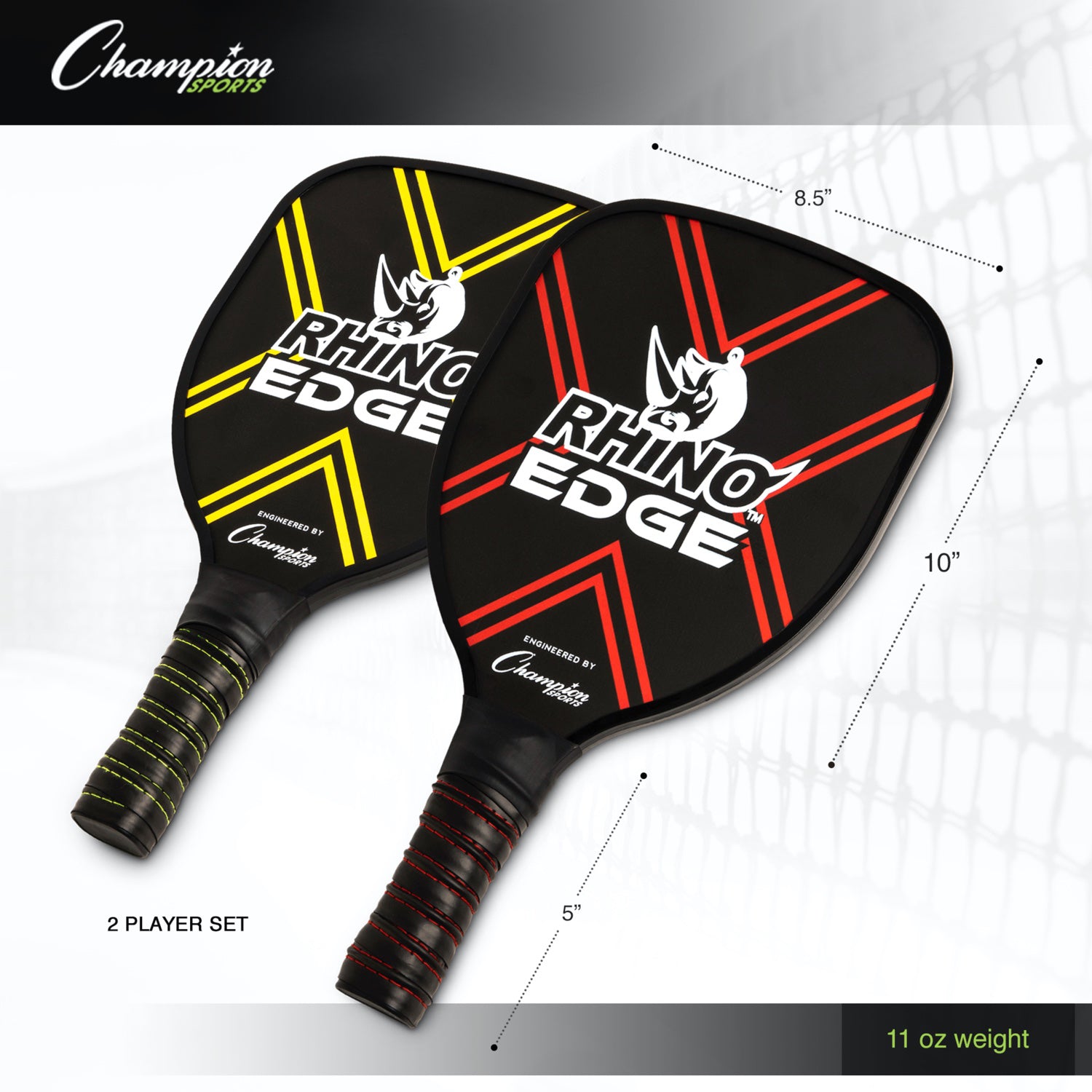 Rhino Pickleball Edge 2 Player Set