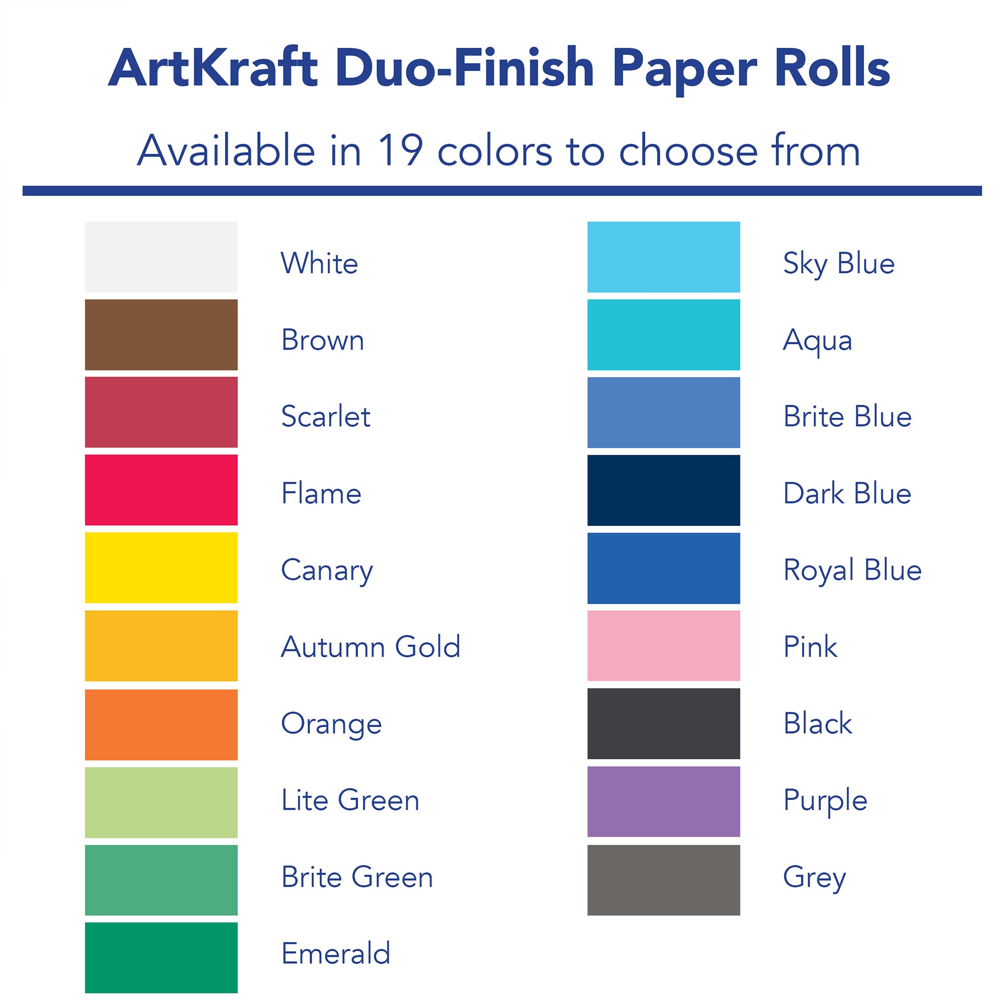 Duo-Finish Paper, Aqua, 36" x 1,000', 1 Roll