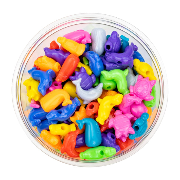 Beads - 50 pcs / Marine Life