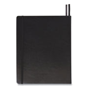 Flexible-Cover Business Journal, 1-Subject, Quadrille Rule, Black Cover, (128) 10 x 8 Sheets