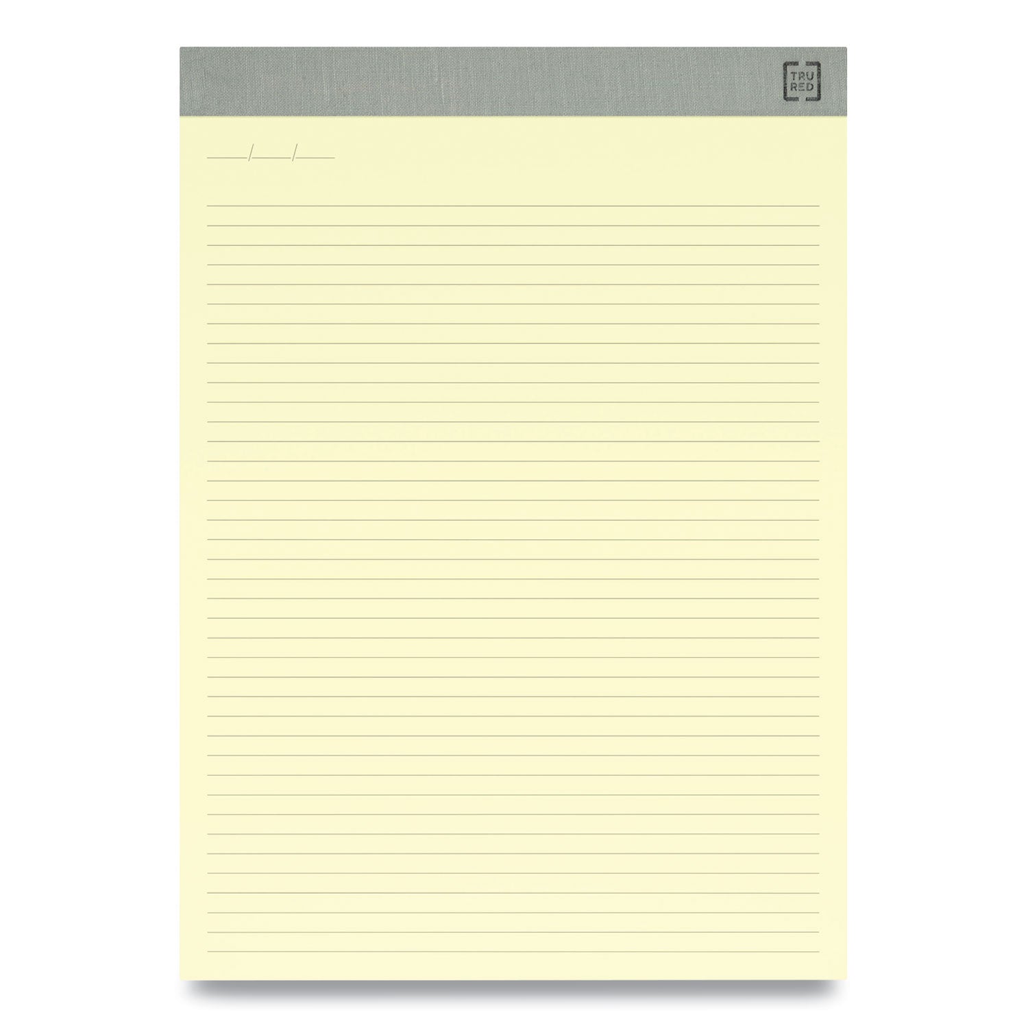 Notepads, Narrow Rule, 50 Canary-Yellow 8.5 X 11.75 Sheets, 12/pack