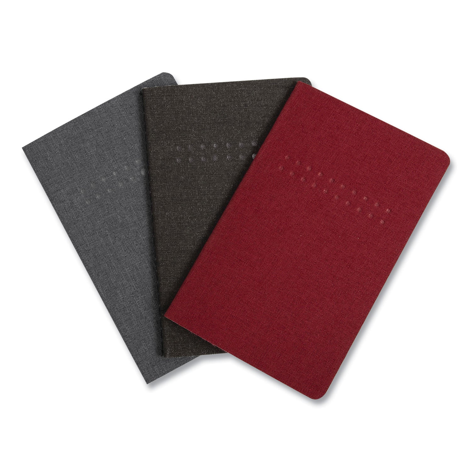 Pocket Journal, 1-Subject, Dotted Rule, Assorted Cover Colors, (48) 5.5 x 3.5 Sheets, 3/Pack