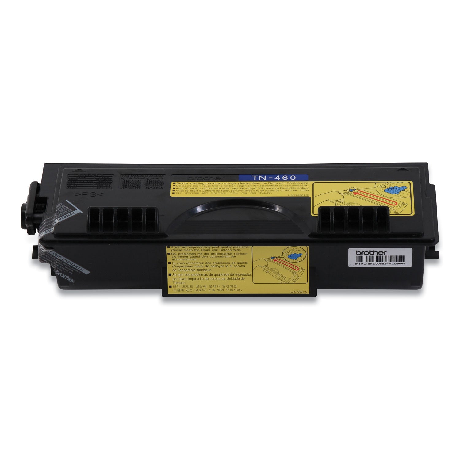 Brother TN460 Original Laser Toner Cartridge - Black - 1 Each