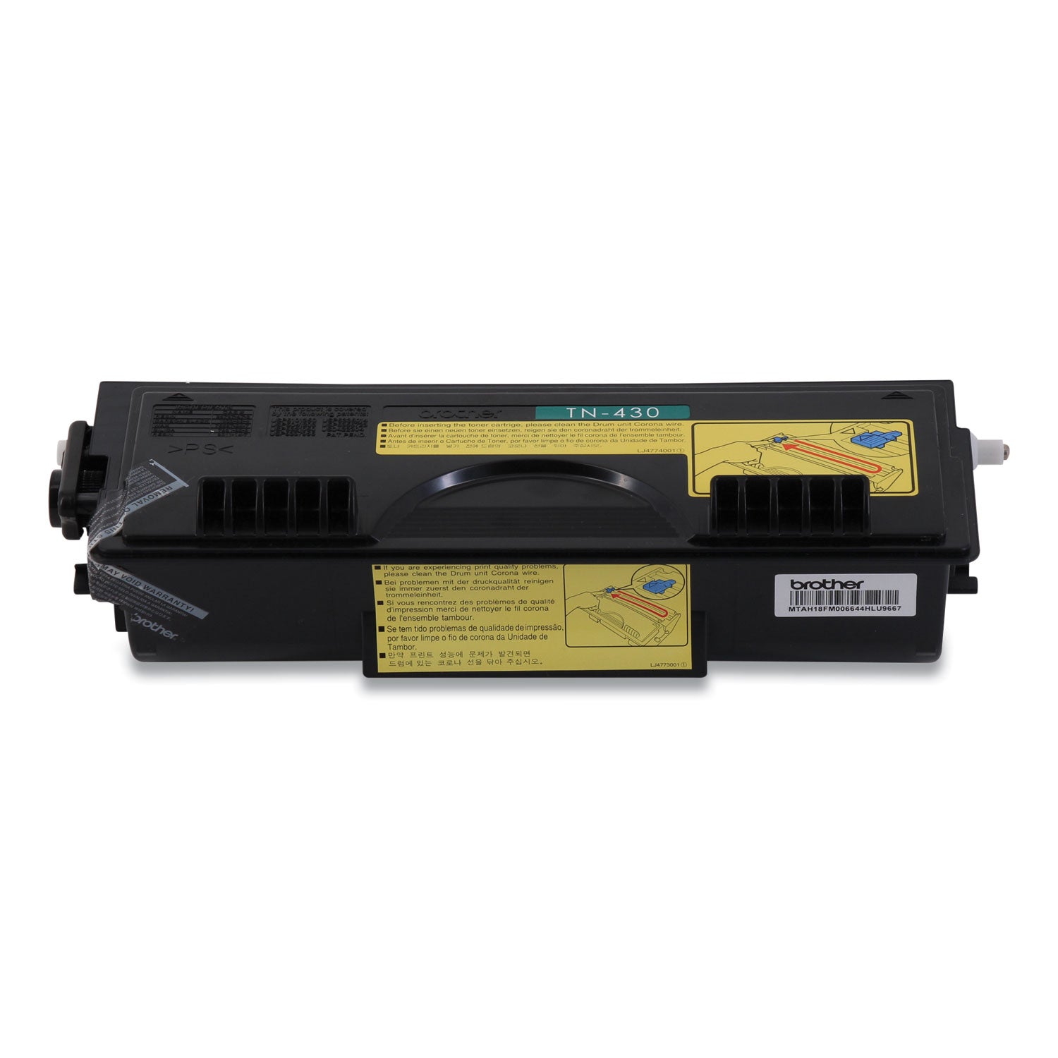 Brother TN430 Original Laser Toner Cartridge - Black - 1 Each