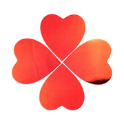 Hearts & Stars - Cardstock, 10 ct., 6" Silver Mirror Stars