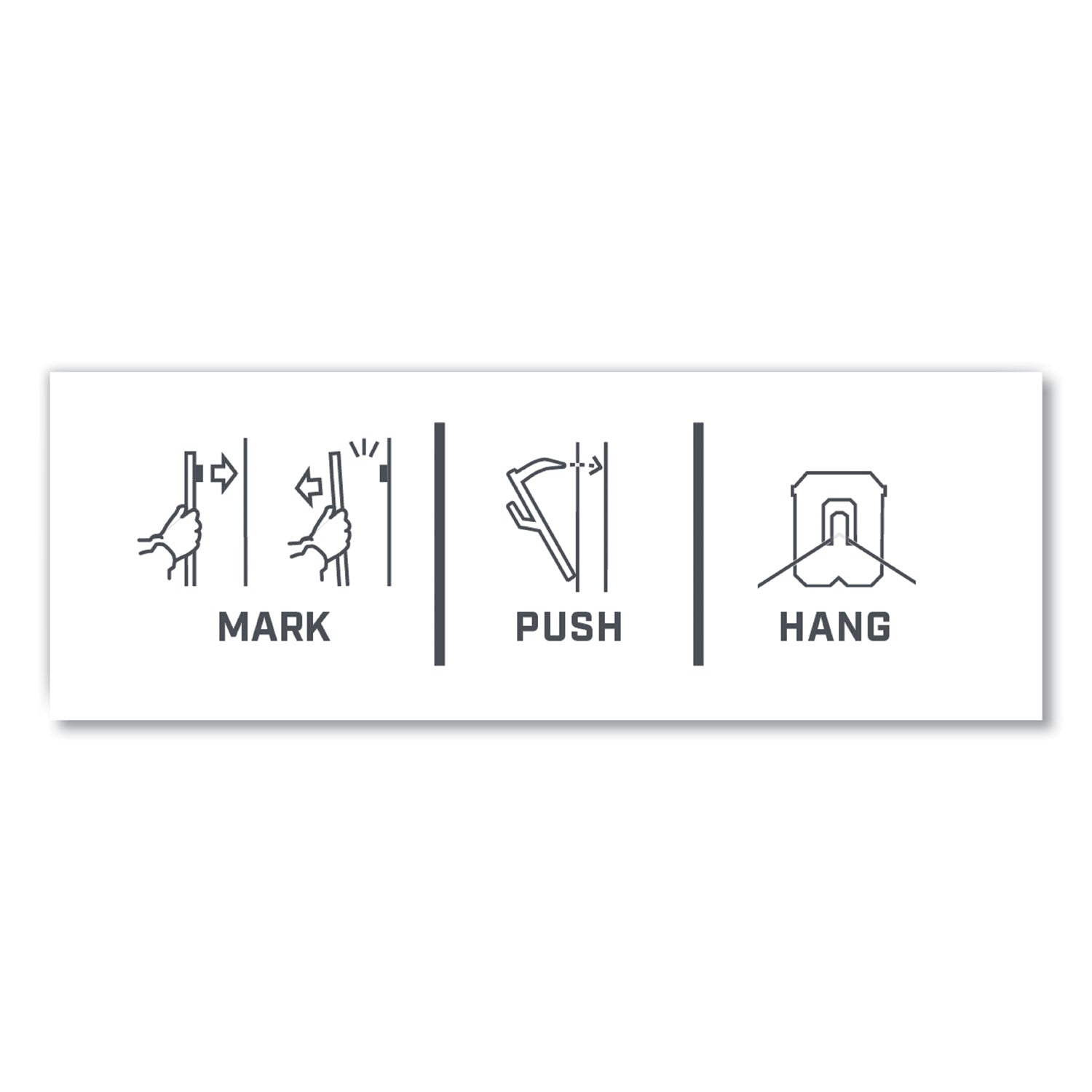 3M CLAW Drywall Picture Hanger - 15 lb (6.80 kg) Capacity - for Pictures, Mirror, Decoration, Art, Home - Gray - 5 / Pack