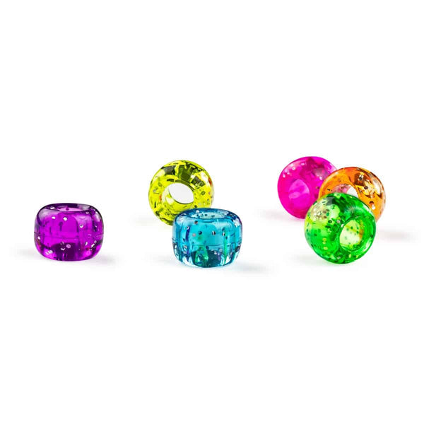 Bucket O'Beads Class Economy - 1000 Pony Glitter Jelly Beads