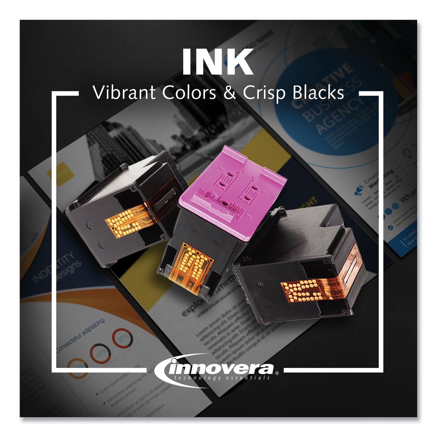 Remanufactured Cyan High-Yield Ink, Replacement for 952XL (L0S61AN), 1,600 Page-Yield