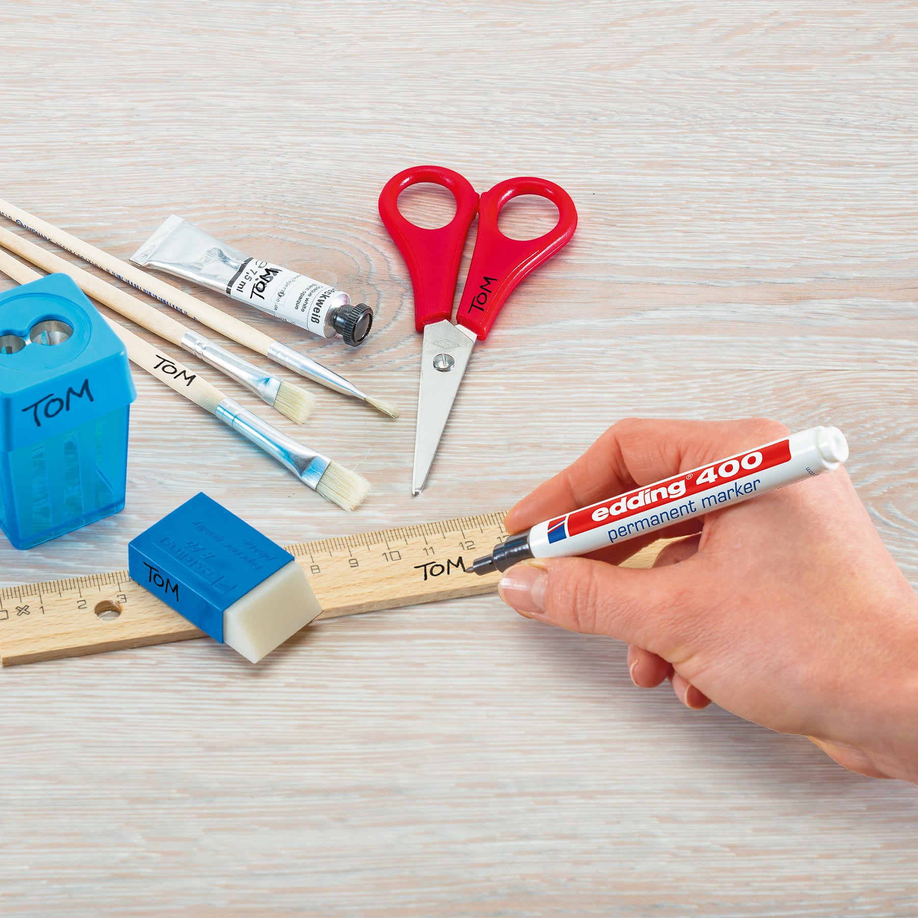 edding 400 Permanent Marker - Set of 4 - Assorted