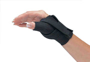 Comfort Cool Thumb CMC Restrict, Black, Large (8" to 9" Circumference), Left