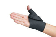 Comfort Cool Thumb CMC Abduction, Black, Small (6" to 7" Circumference), Left