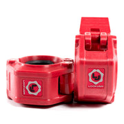 Lock-Jaw Barbell Collar, Olympic, Red