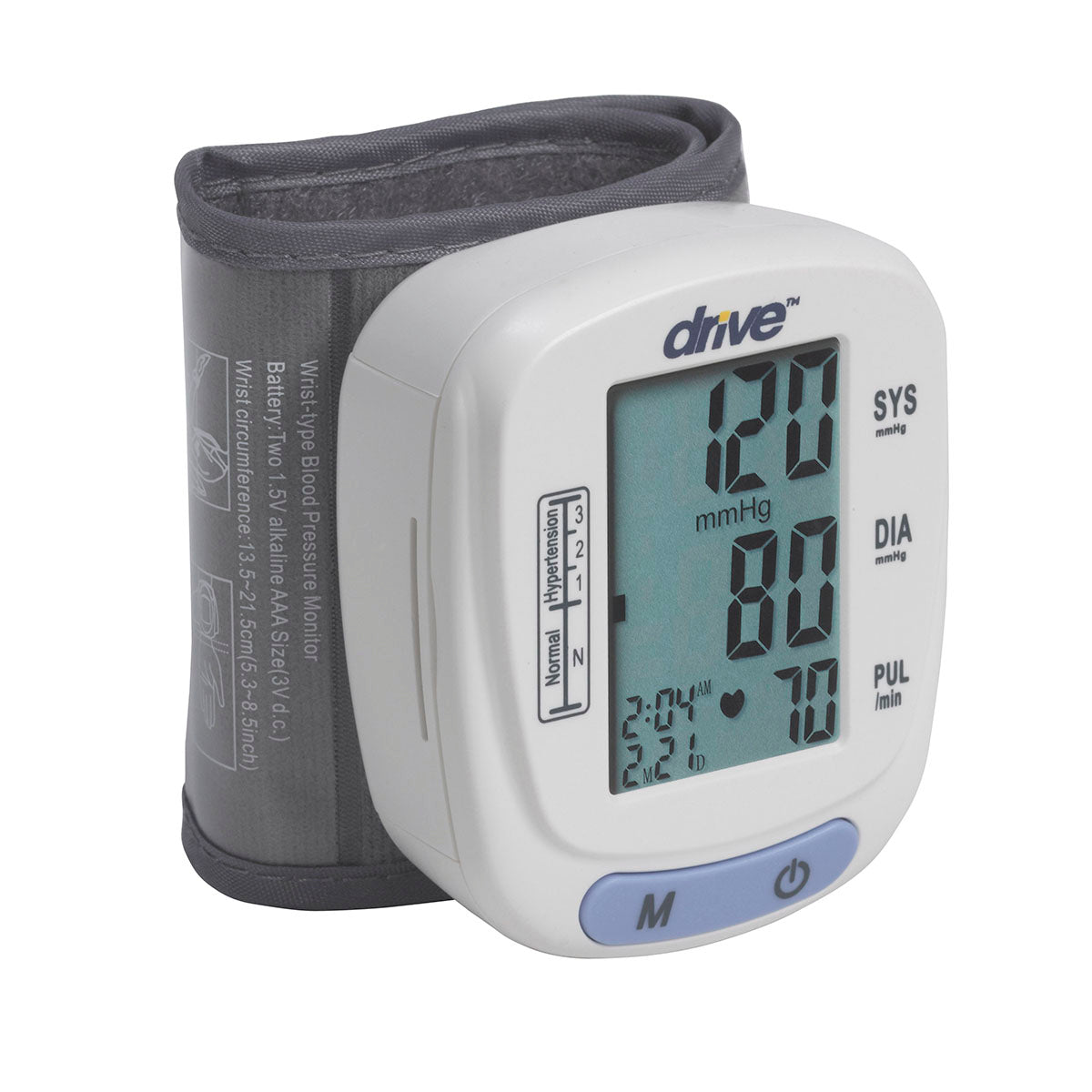 Drive, Automatic Blood Pressure Monitor, Wrist Model