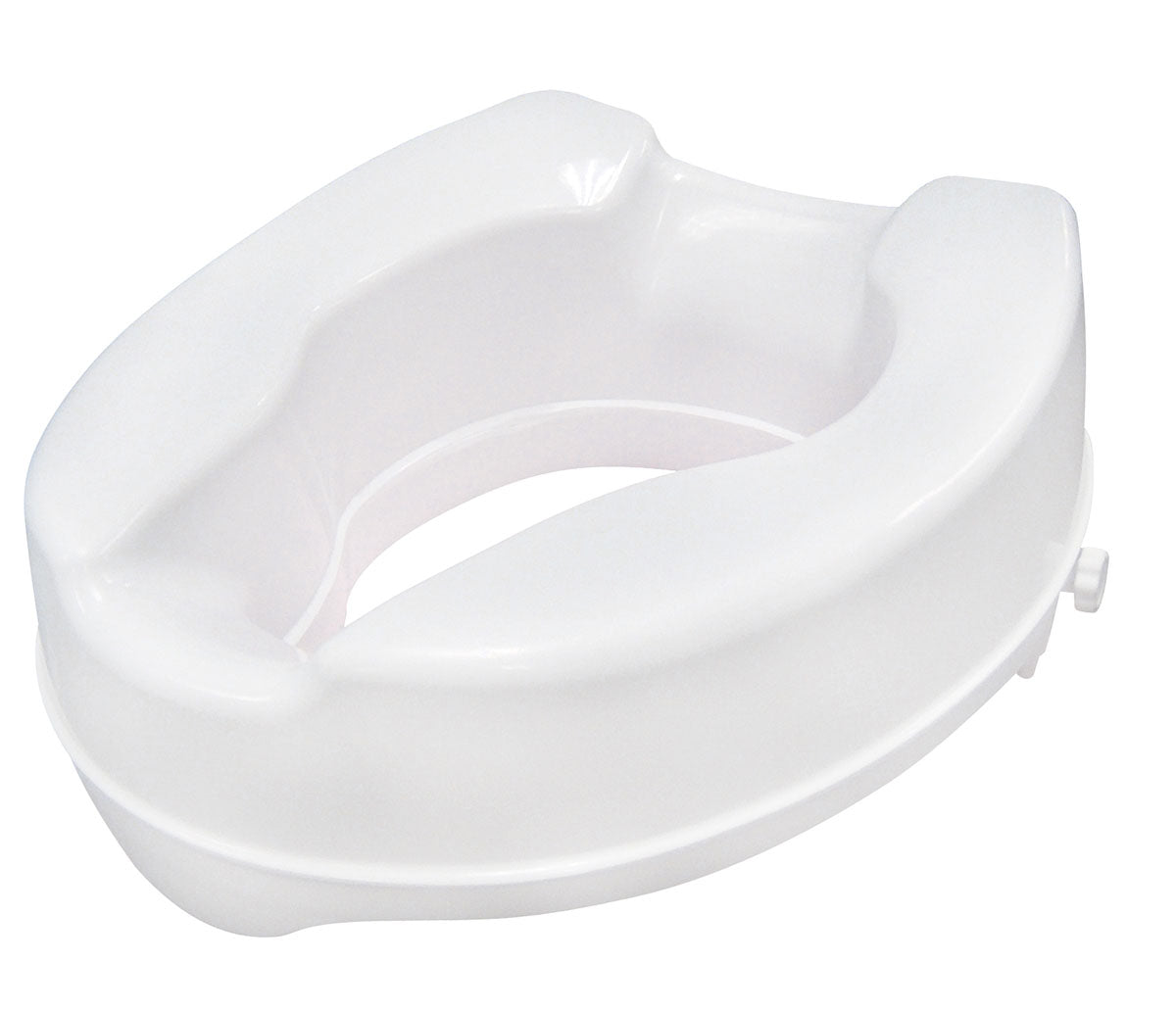Drive, Raised Toilet Seat with Lock, Standard Seat, 4"