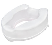 Drive, Raised Toilet Seat with Lock, Standard Seat, 4"