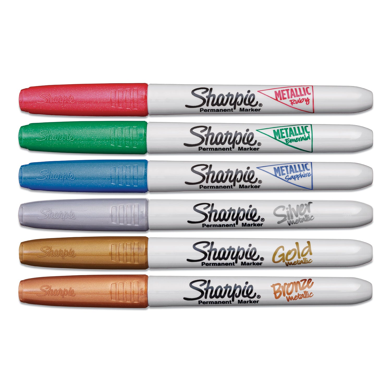 Fine Pen Point - Bold Marker Point - Alcohol Based - 6 / Set
