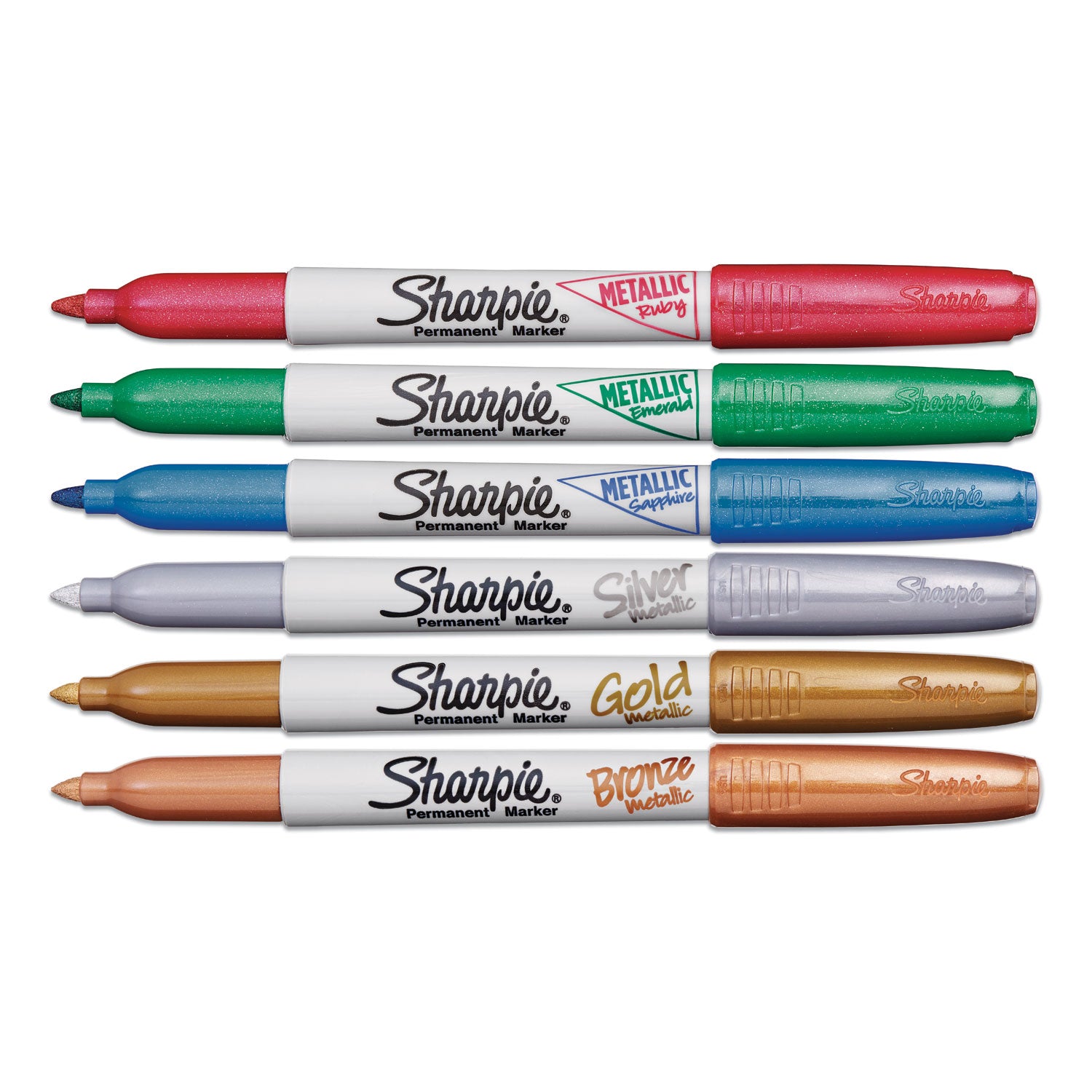 Fine Pen Point - Bold Marker Point - Alcohol Based - 6 / Set