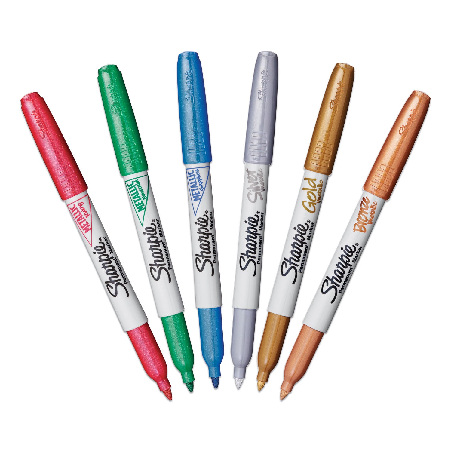 Fine Pen Point - Bold Marker Point - Alcohol Based - 6 / Set