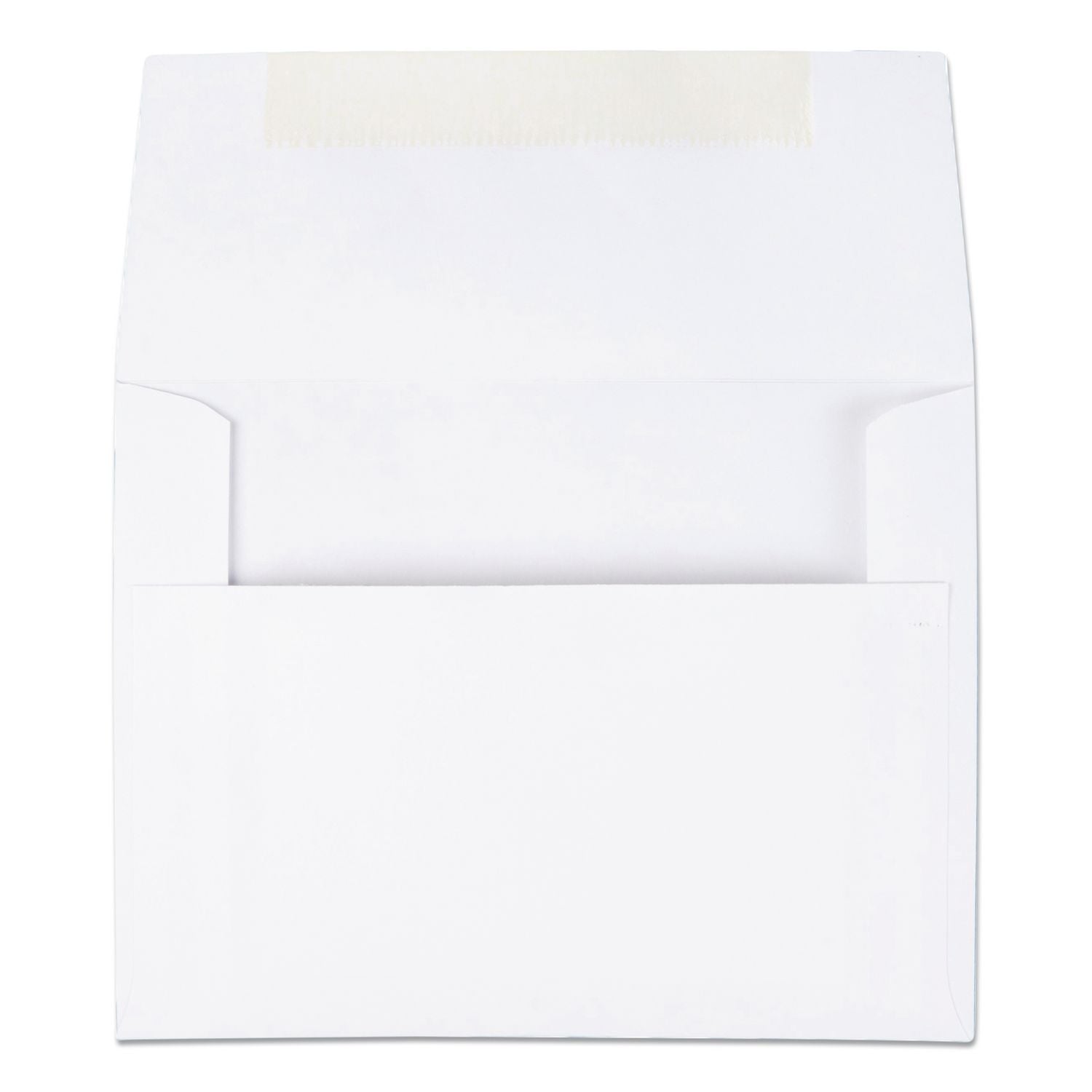 Announcement - #5-1/2 - 4 3/8" Width x 5 3/4" Length - 24 lb - Gummed - White - Wove - 100 / Box