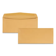 Business - #11 - 4 1/2" Width x 10 3/8" Length - 28 lb - Gummed - Kraft - Kraft - 500 / Box