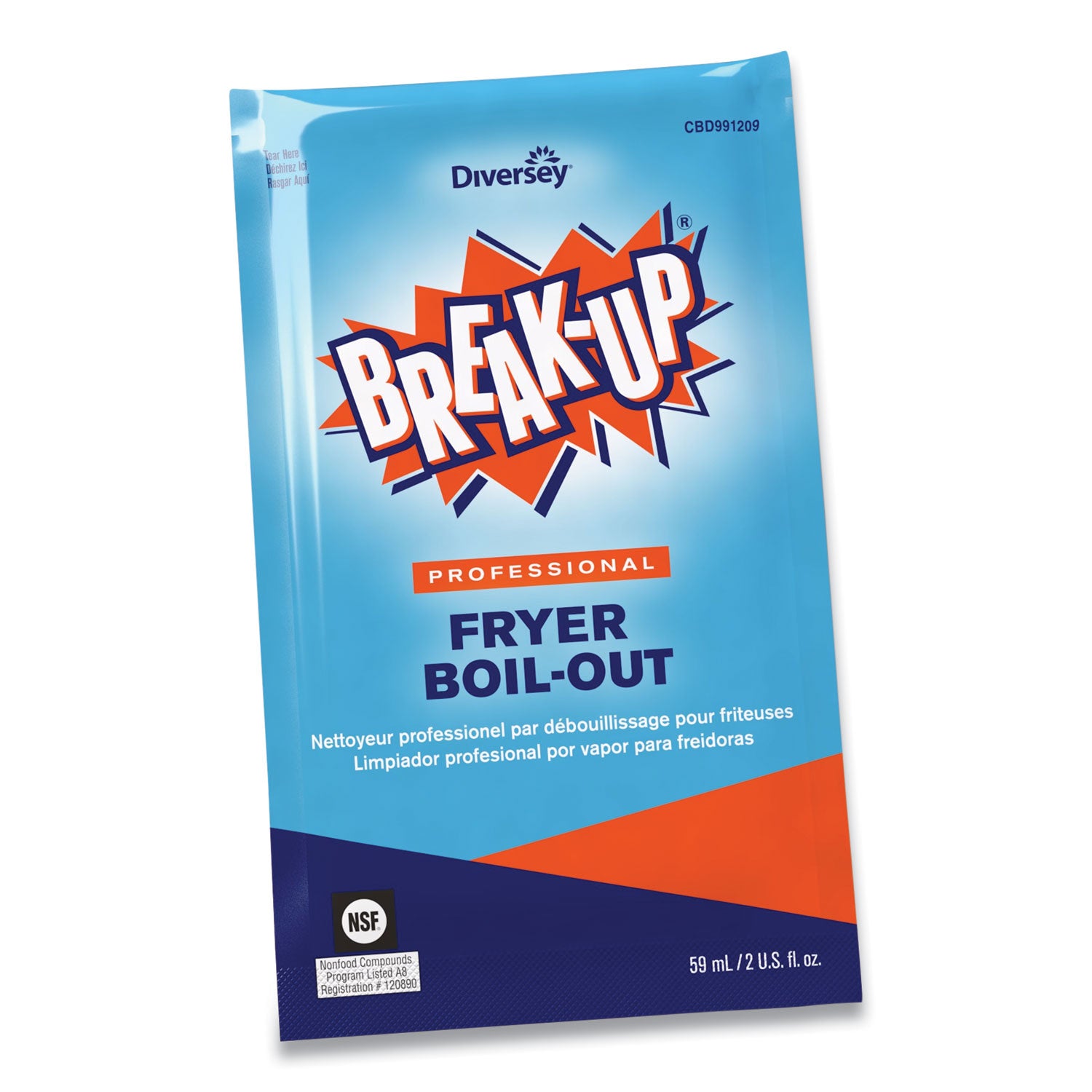 Ready-To-Use - 2 fl oz (0.1 quart) - Kosher, Non-corrosive, Phosphate-free - Blue - 36 / Carton