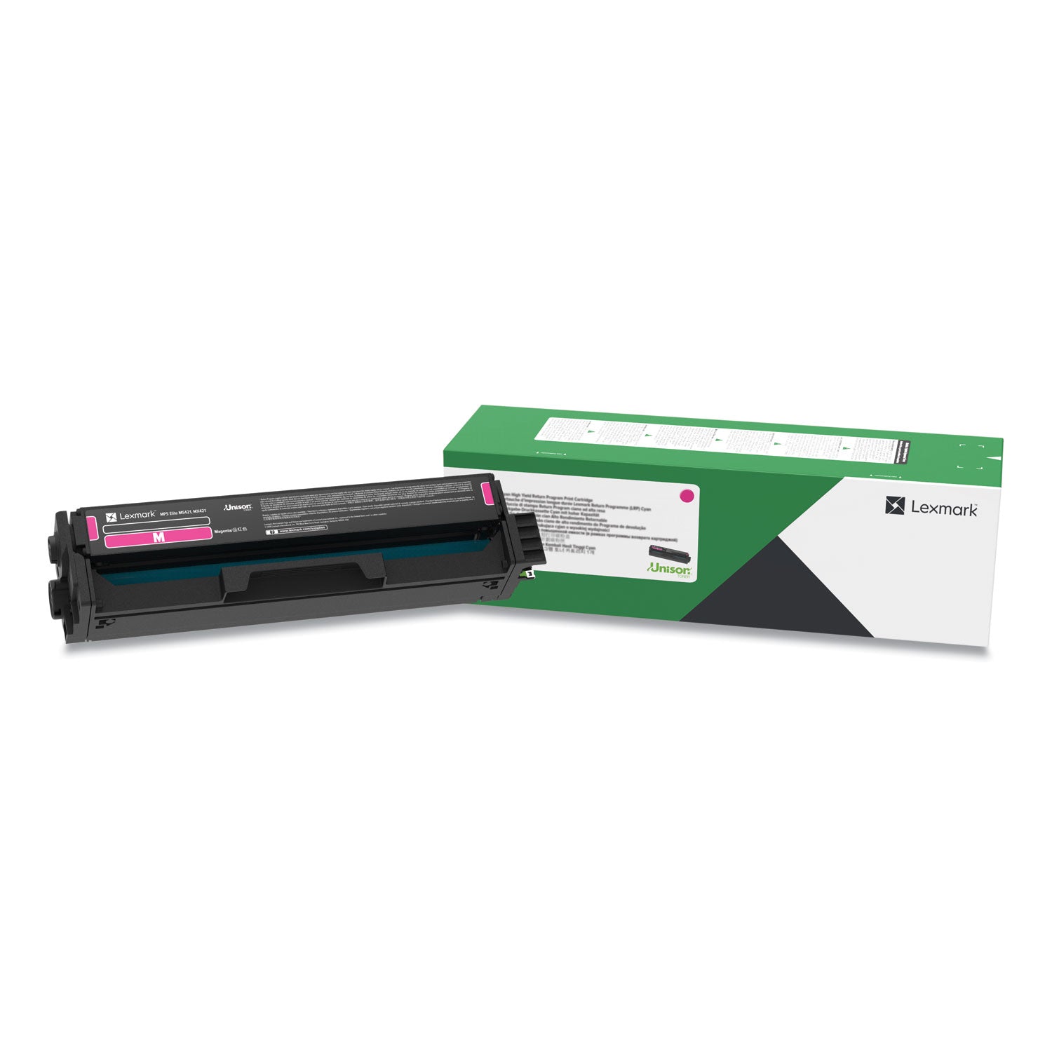 Lexmark Unison Original Extra High Yield Laser Toner Cartridge - Magenta - 1 Each - 4500 Pages