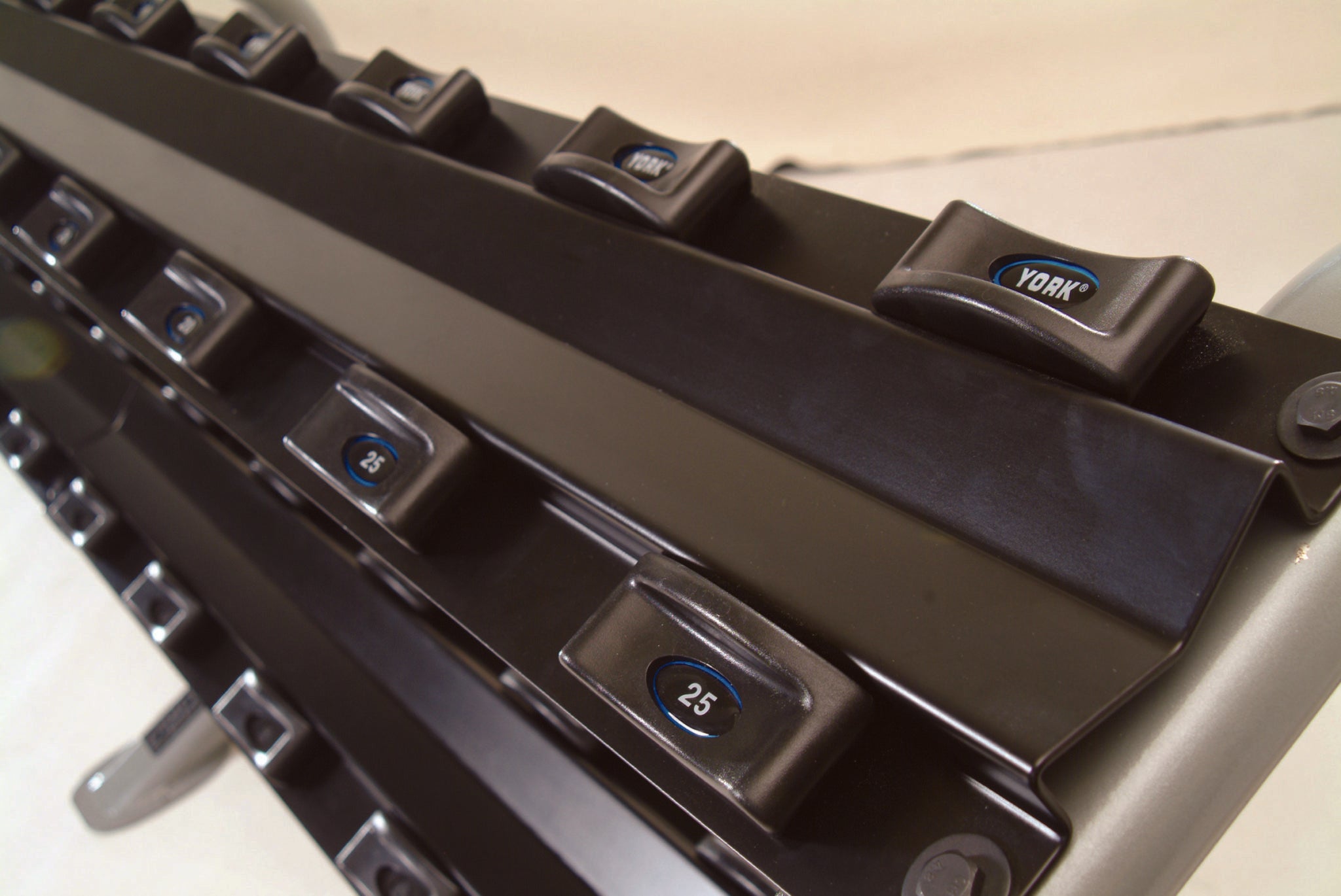 3 - Tier ETS Dumbbell Rack for Pro-Style Dumbbells (18 Pairs)