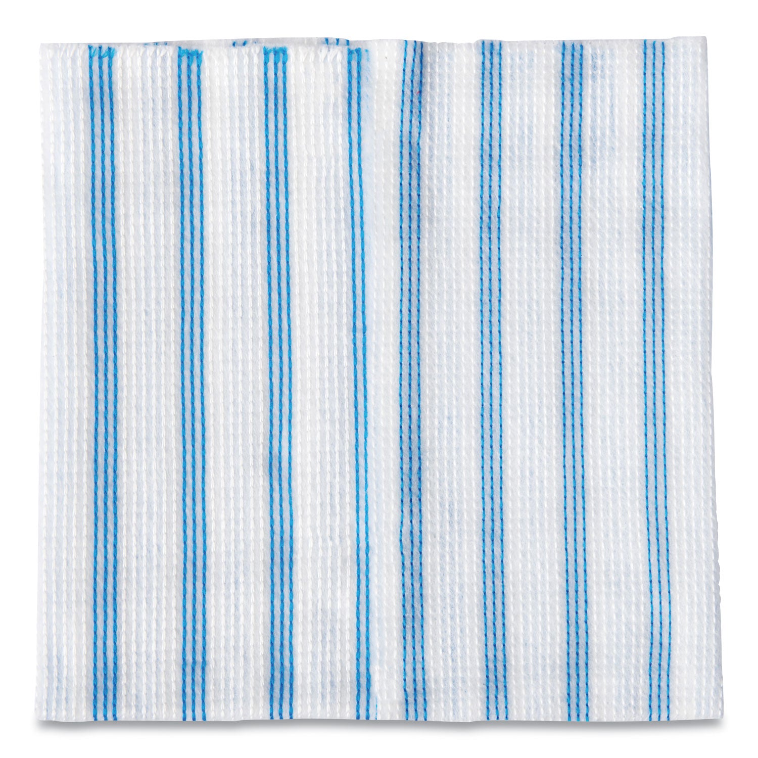 Rubbermaid Commercial HYGEN Microfiber Cloths - 12" Length x 12" Width - Disinfectant, Low Linting, Built-In Scrubber, Disposable, Contaminant-free - Blue - 10/Pack - 60 / Carton